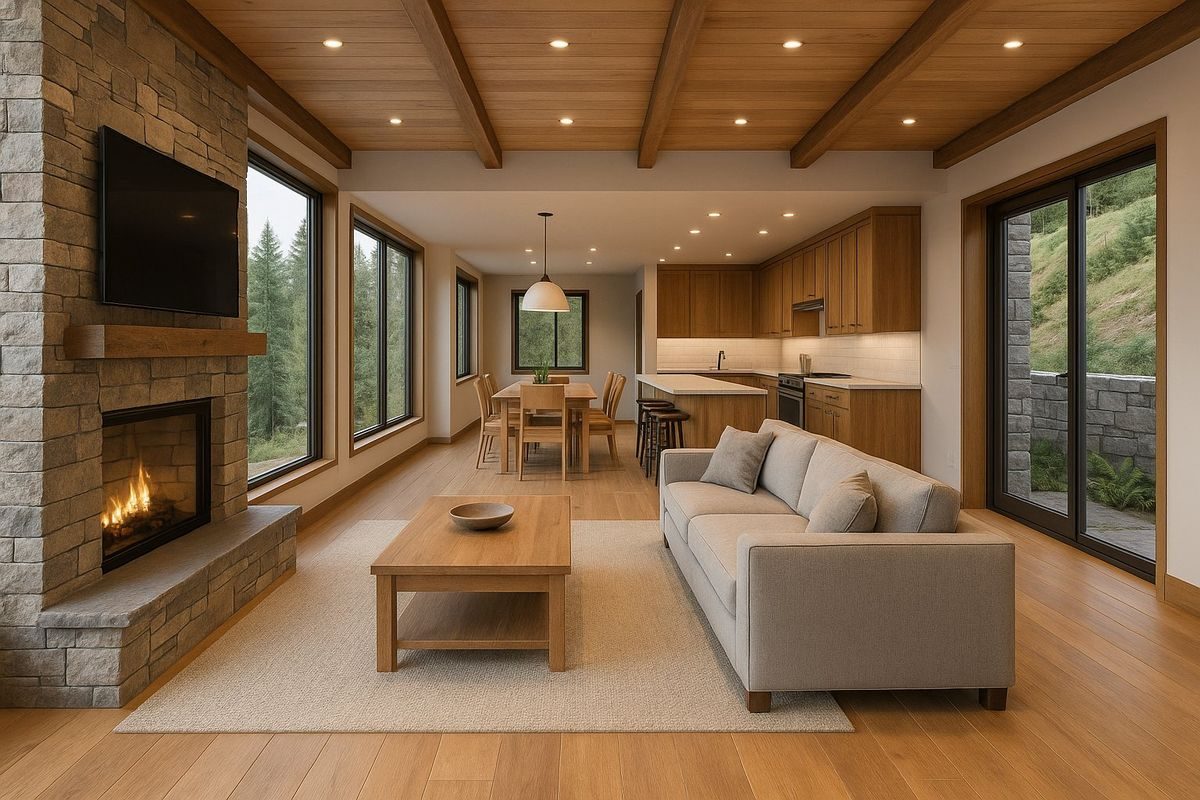 The Forest Villa interior